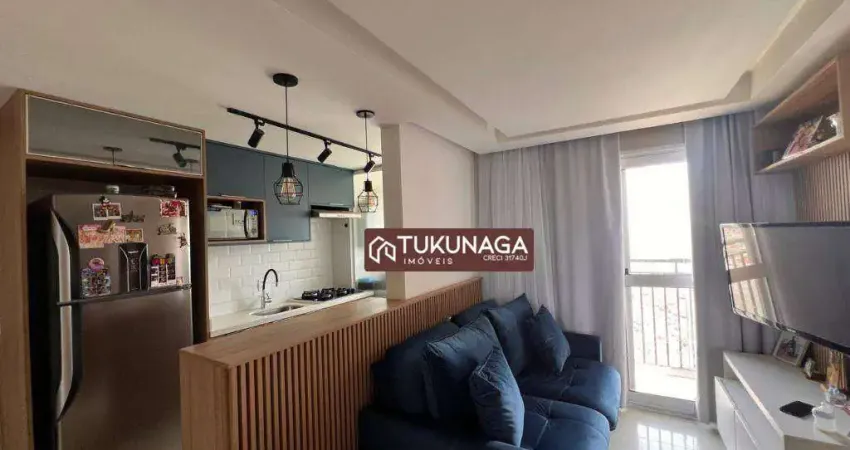Apartamento com 3 quartos à venda, 59 m² por r$ 480.000 - vila rio de janeiro - guarulhos/sp