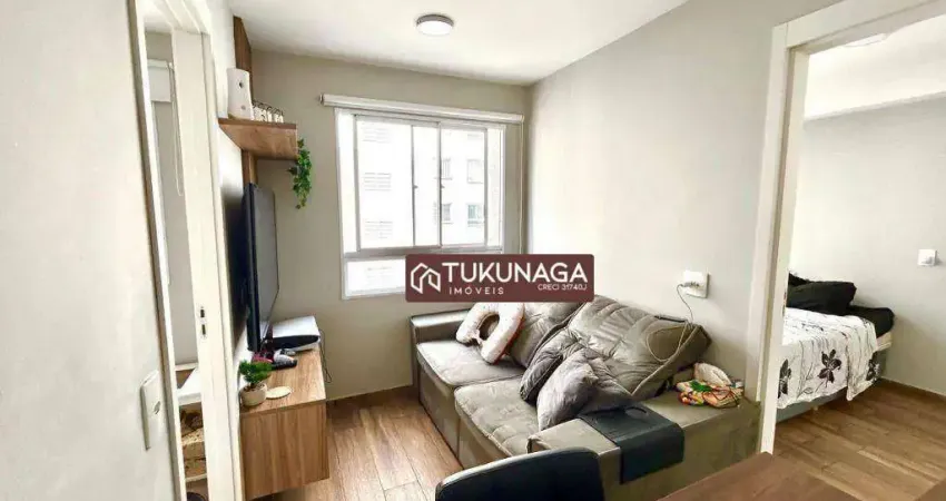 Apartamento com 2 dormitórios à venda, 36 m² por R$ 300.000 - Vila das Bandeiras - Guarulhos/SP