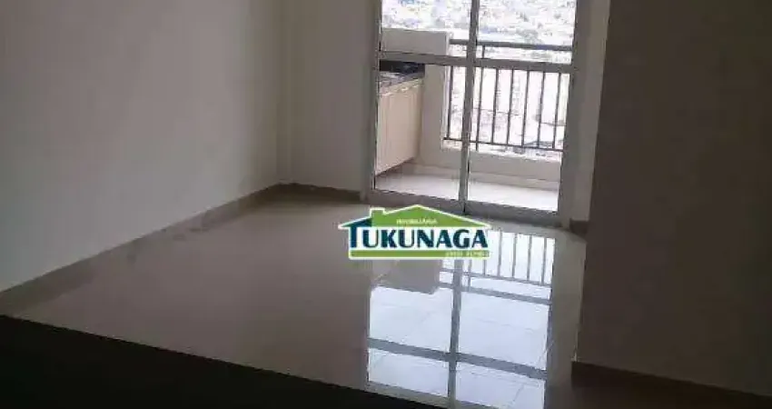 Apartamento com 3 quartos para alugar, 73 m² por R$ 3.247/mês - Ponte Grande - Guarulhos/SP