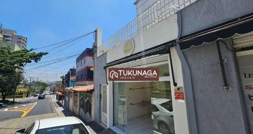 Salão para alugar, 69 m² por r$ 2.580,00/mês - vila galvão - guarulhos/sp