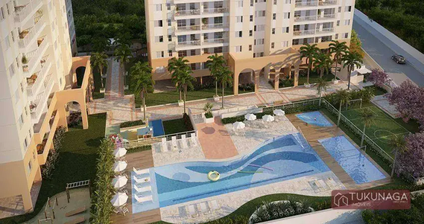 Apartamento com 2 dormitórios à venda, 53 m² por R$ 400.000,00 - Jardim Flor da Montanha - Guarulhos/SP