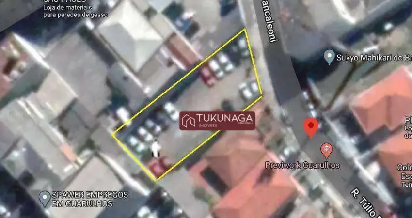 Terreno à venda, 410 m² por R$ 1.200.000,00 - Jardim São Paulo - Guarulhos/SP
