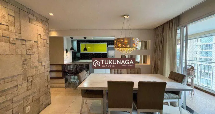 Apartamento com 3 dormitórios para alugar, 115 m² por R$ 6.680,05/mês - Vila Santo Antônio - Guarulhos/SP