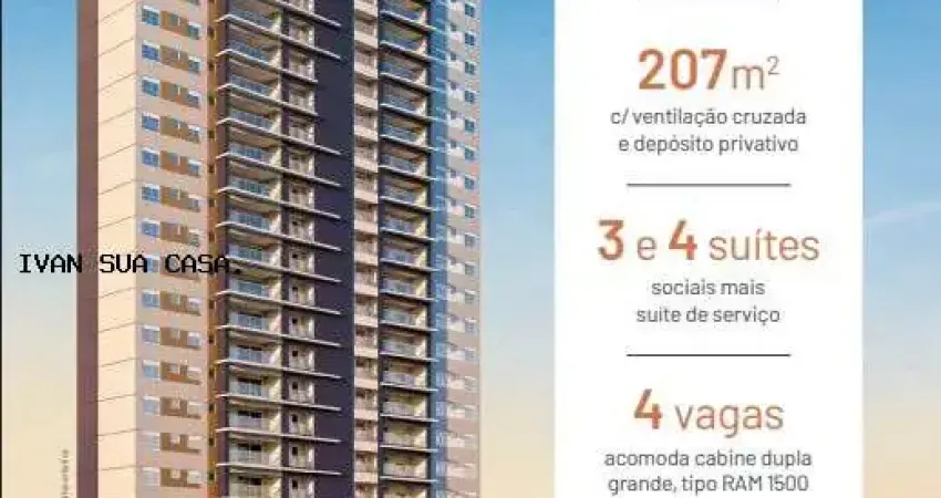 Apartamento 4 dormitórios para Venda em Jundiaí, Ponte de Campinas, 4 dormitórios, 4 suítes, 5 banheiros, 4 vagas