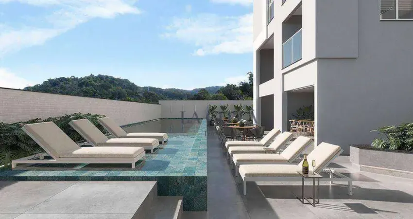 Apartamento com 2 dormitórios à venda, 55 m² por R$ 835.863,00 - Praia Brava - Itajaí/SC