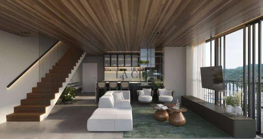 Apartamento Duplex com 3 dormitórios à venda, 125 m² por R$ 2.127.639,84 - Fazenda - Itajaí/SC