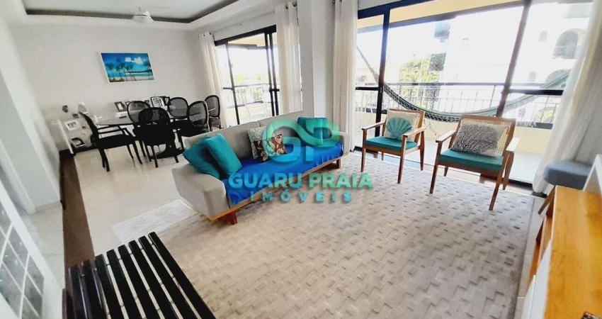 3 dormitórios, sendo 1 suíte, sala 2 ambientes, cozinha planejada, 3 banheiros, área de serviço, totalmente equipado, WC de empregada, terraço e 2 vagas de garagem
