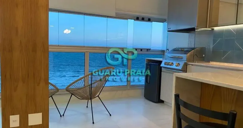 3 dormitórios sendo 1 suíte, 3 banheiros, cozinha integrada com sala ampla, para 2 ambientes com sacada, finamente mobiliado.