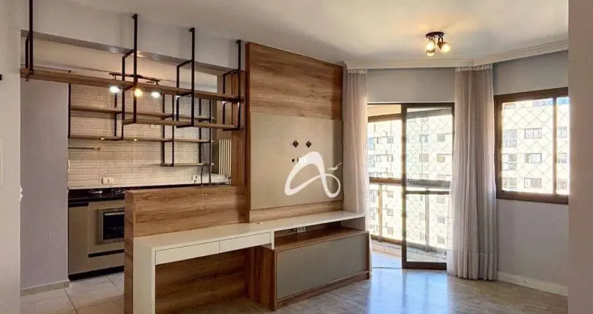 Apartamento semimobiliado à venda, condomínio clube completo, com 2 quartos sendo 1 suíte no Bairro Capão Raso - Curitiba/PR.