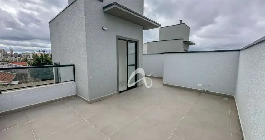 Triplex novo em condomínio à venda, com 03 quartos sendo 1 suíte, terraço com churrasqueira no Bairro Novo Mundo, Curitiba/PR.