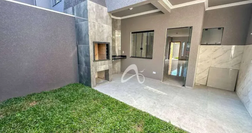 Sobrado novo à venda, frente para a rua, 3 quartos (1 suíte), em uma excelente localização - Pinheirinho - Curitiba/PR.