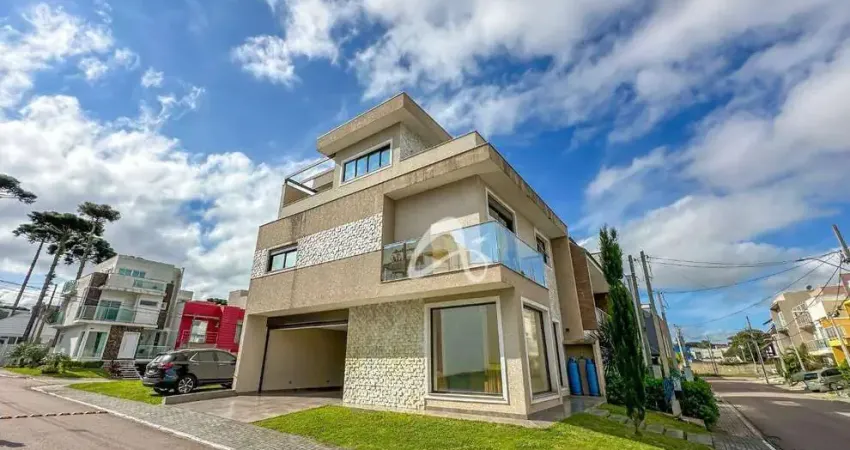 Sobrado triplex alto padrão à venda, no condomínio green gold, bairro iná - são josé dos pinhais/pr.