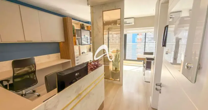 Sala Comercial pronta para uso no Portão | Planejada, decorada e com garagem