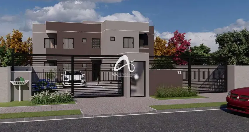 Apartamento em construção com vaga de garagem no bairro Cajuru