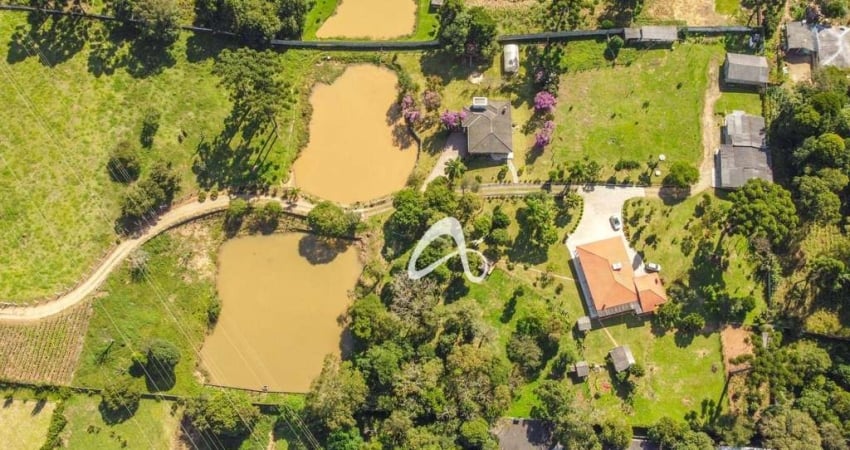 Excelente chácara com 17mil m² disponíveis à venda, com 2 impecáveis casas com 240m², no Bairro Umbará Curitiba/PR.