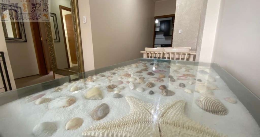 Apartamento com móveis planejados pronto para morar na rua Trabulsi ao lado da praia e do aquário municipal. - Ponta da Praia - Santos/SP