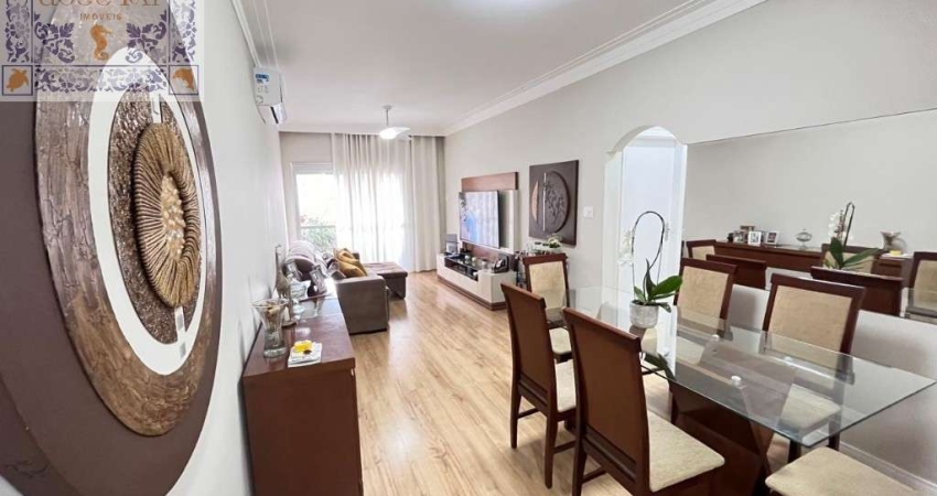 Venda Apartamento Santos SP -  mAr dOce lAr de frente com espaço para escritório e aquecedor central a 2km da praia do Boqueirão.
