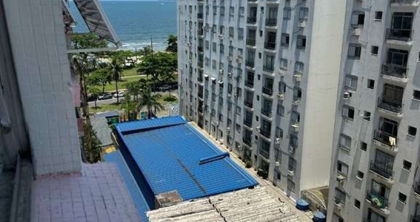 Venda Apartamento Santos SP - mAr dOce lAr de 1 dormitório, com vista mar lateral, na Orla do Embaré!