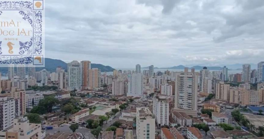 Venda Apartamento Santos SP - mAr dOce lAr Cobertura Duplex, 3 suítes, 3 vagas na garagem, Varanda Gourmet com Churrasqueira, na Ponta da Praia!