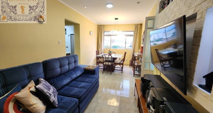 Venda Apartamento Santos SP - mAr dOce lAr Sala ampla com 02 dormitórios na Ponta da Praia