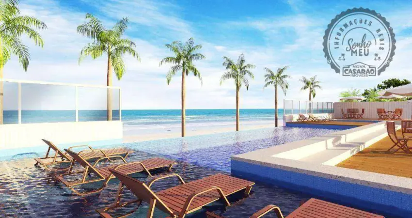 Apartamento com 2 dormitórios à venda, 75 m² por R$ 449.000,00 - Vila Atlântica - Mongaguá/SP