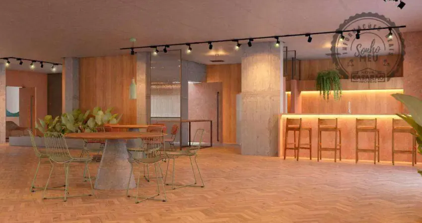 Apartamento com 2 dormitórios à venda, 85 m² por R$ 637.500,00 - Canto do Forte - Praia Grande/SP