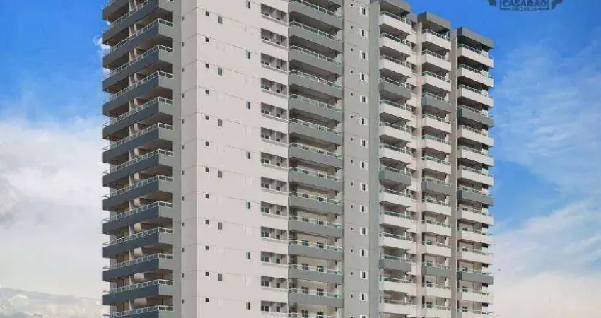 Apartamento com 2 dormitórios à venda, 76 m² por R$ 443.000,00 - Caiçara - Praia Grande/SP