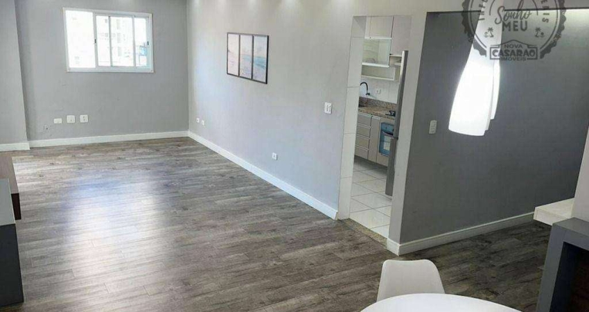 Apartamento com 3 dormitórios à venda, 127 m² por R$ 779.000,00 - Guilhermina - Praia Grande/SP