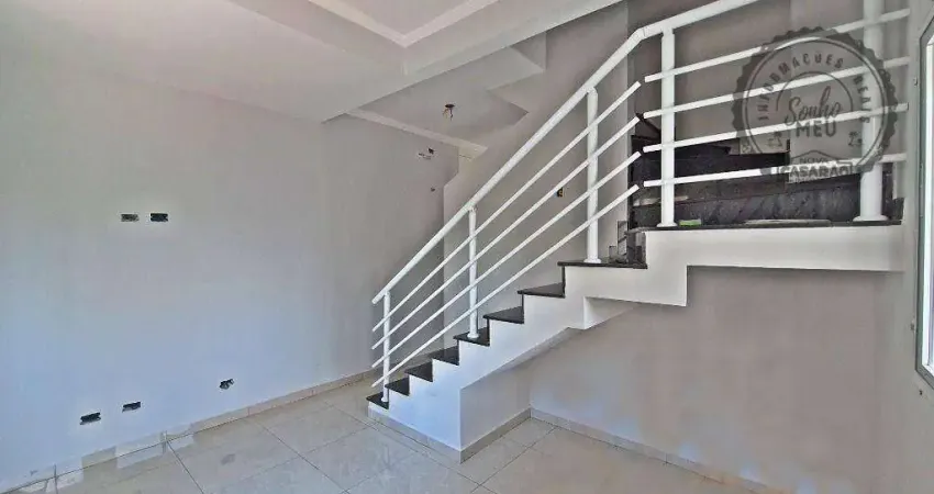 Sobrado com 2 dormitórios à venda, 128 m² por R$ 580.000,00 - Aviação - Praia Grande/SP