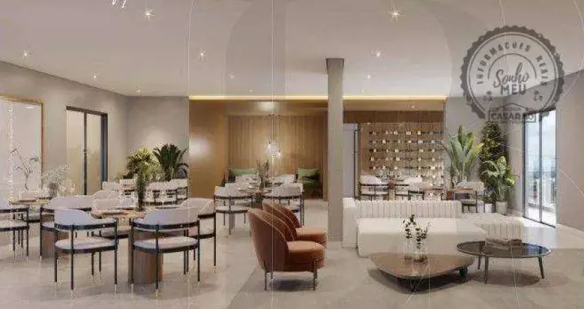 Apartamento Garden com 3 dormitórios à venda, 145 m² por R$ 1.038.941,40 - Guilhermina - Praia Grande/SP