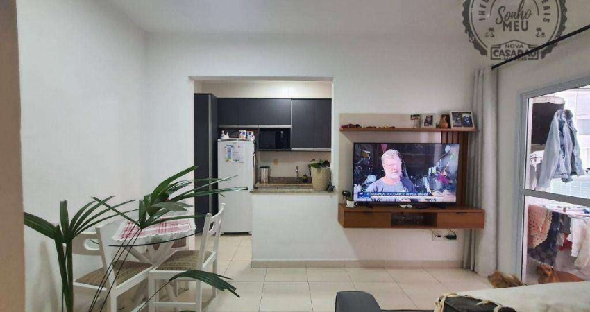 Apartamento com 1 quarto à venda na Avenida Almirante Barroso, Canto do Forte, Praia Grande