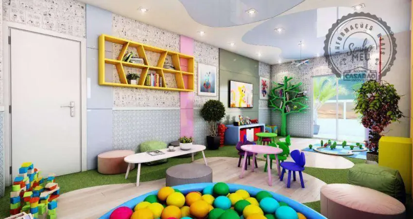 Apartamento com 2 dormitórios à venda, 74 m² por R$ 634.525,00 - Caiçara - Praia Grande/SP