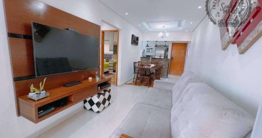 Apartamento com 2 dormitórios à venda, 88 m² por R$ 660.000,00 - Boqueirão - Praia Grande/SP