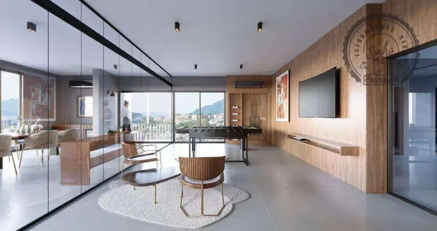 Apartamento com 2 quartos à venda na Avenida Costa Machado, Canto do Forte, Praia Grande