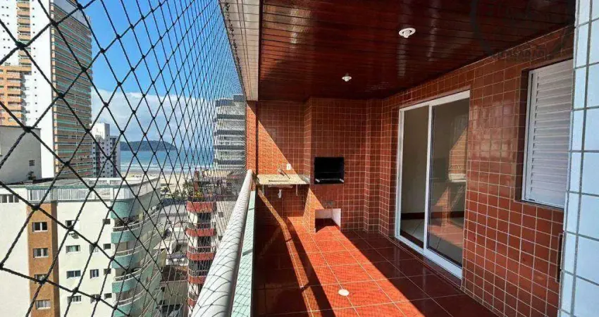 Apartamento com 3 quartos para alugar na Rua Leblon, Guilhermina, Praia Grande