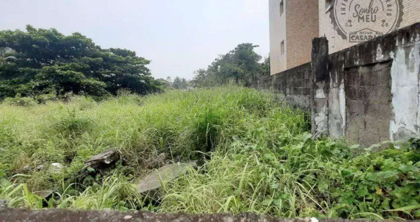 Terreno à venda na Avenida Presidente Kennedy, Solemar, Praia Grande