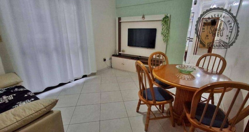 Apartamento com 1 quarto à venda na Avenida Brasil, Guilhermina, Praia Grande
