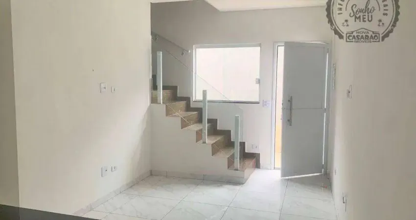 Casa em condomínio fechado com 2 quartos à venda na Rua José de Alencar, Vila Assunção, Praia Grande