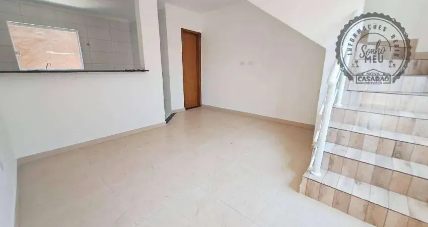 Casa em condomínio fechado com 2 quartos à venda na Rua Santa Maria de Jesus, Jardim Quietude, Praia Grande