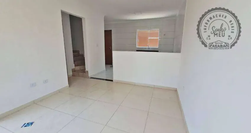 Casa em condomínio fechado com 2 quartos à venda na Rua Santa Maria de Jesus, Jardim Quietude, Praia Grande