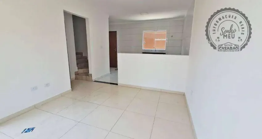 Casa em condomínio fechado com 2 quartos à venda na Rua Santa Maria de Jesus, Jardim Quietude, Praia Grande
