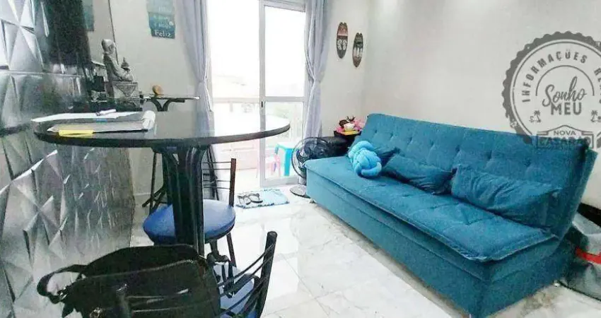 Apartamento com 1 quarto para alugar na Rua Fagundes Varella, Cidade Ocian, Praia Grande