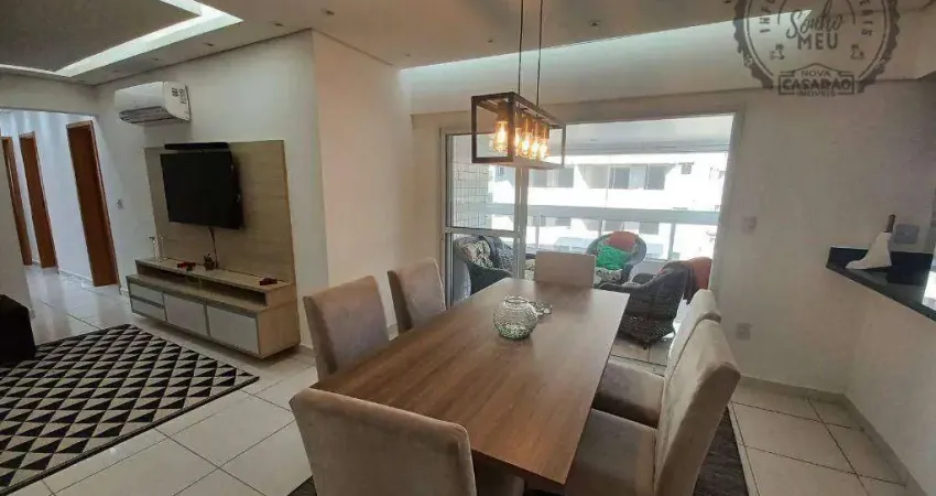Apartamento com 3 quartos à venda na Rua Alberto Santos Dumont, Guilhermina, Praia Grande
