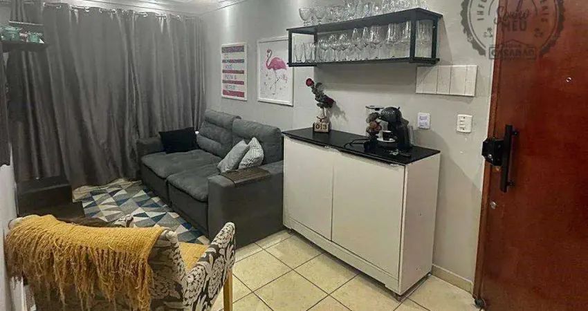 Apartamento com 1 dormitório à venda, 38 m² por R$ 259.000,00 - Vila Guilhermina - Praia Grande/SP