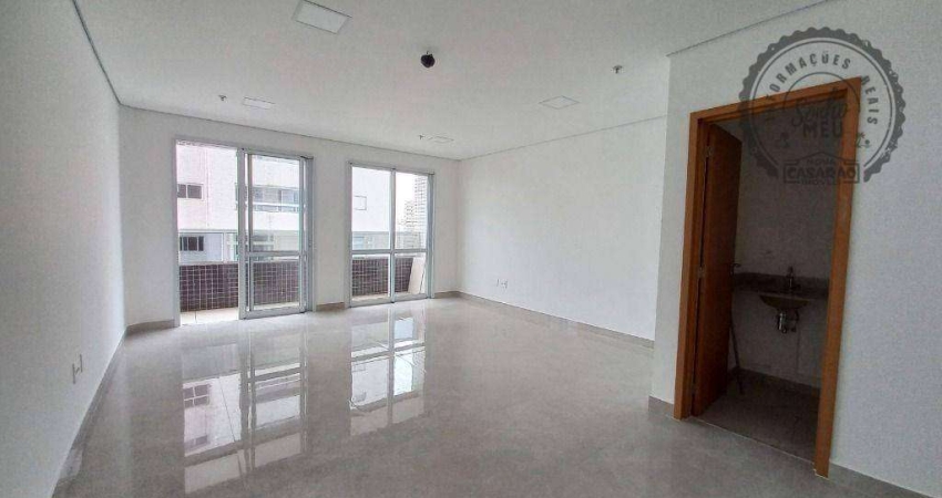 Sala comercial com 1 sala para alugar na Rua Fumio Miyazi, Boqueirão, Praia Grande