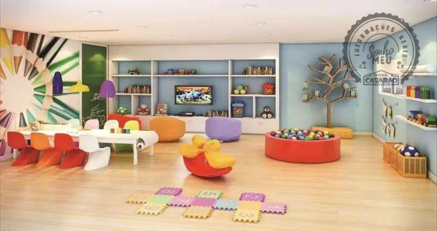 Apartamento com 3 quartos à venda na Rua São Domingos, Vila Caiçara, Praia Grande