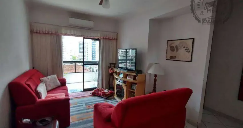 Apartamento com 1 dormitório à venda, 75 m² por R$ 320.000,00 - Guilhermina - Praia Grande/SP
