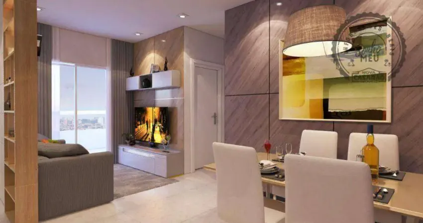 Apartamento com 1 quarto à venda na Rua Vinte e Seis de Janeiro, Vila Mirim, Praia Grande