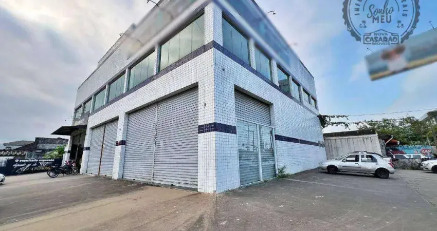 Ponto comercial com 2 salas para alugar na Avenida Diamantino Cruz Ferreira Mourão, Jardim Imperador, Praia Grande