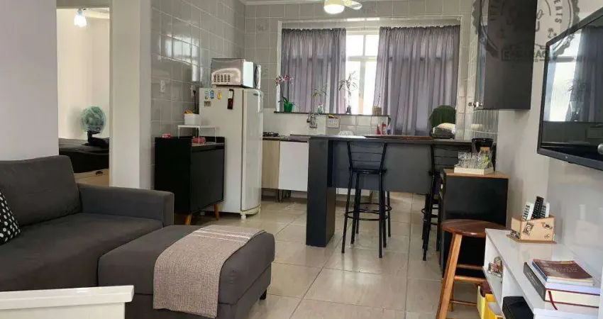 Apartamento com 1 quarto à venda na Avenida Rio Branco, Canto do Forte, Praia Grande